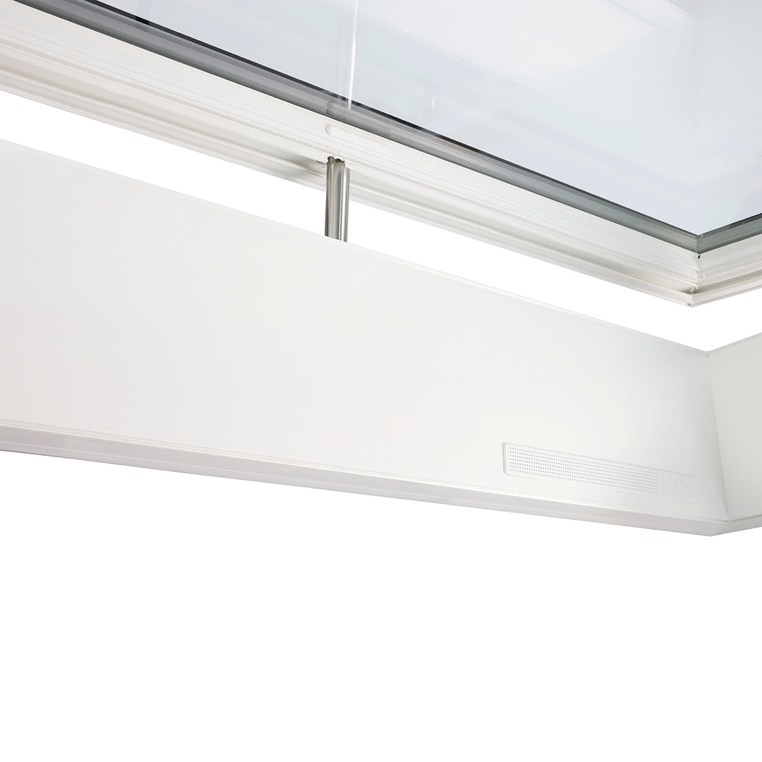 iWindow Platdakraam Opengaand op zonne-energie - Complete Set 70x200 cm - Skylux