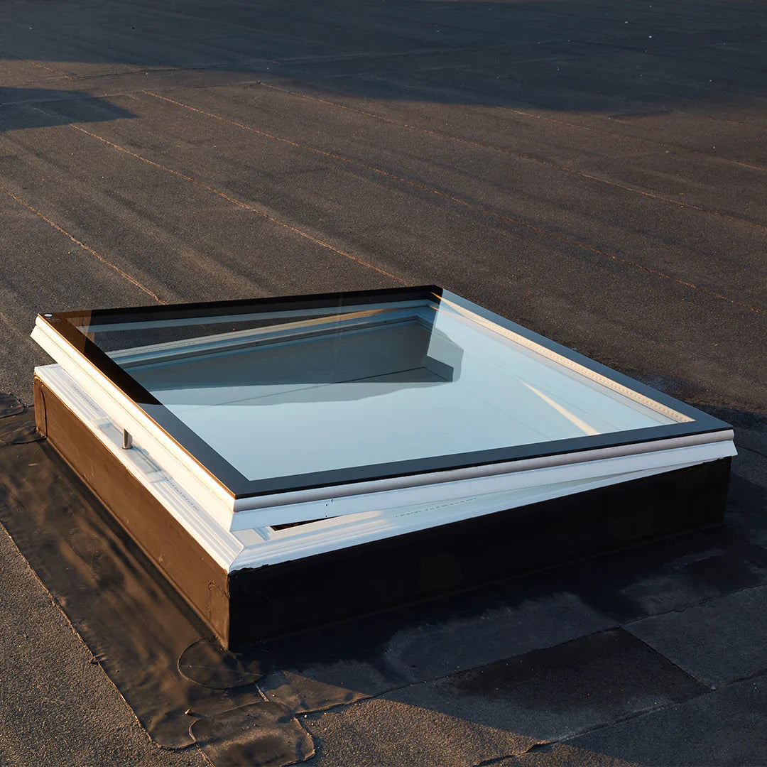 iWindow Opengaand Platdakraam - Complete Set 110x230 cm - Skylux
