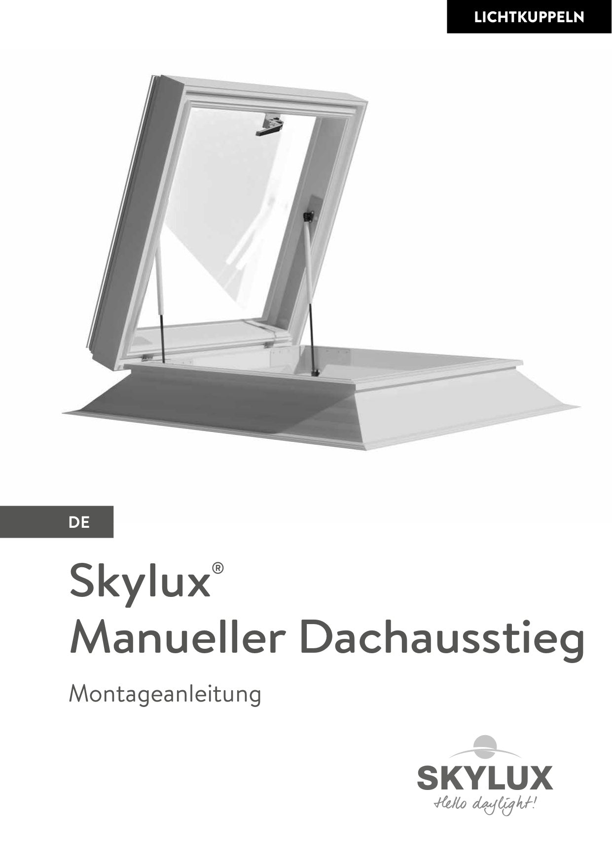 Notice de pose Systèmes d'accès toiture - Skylux
