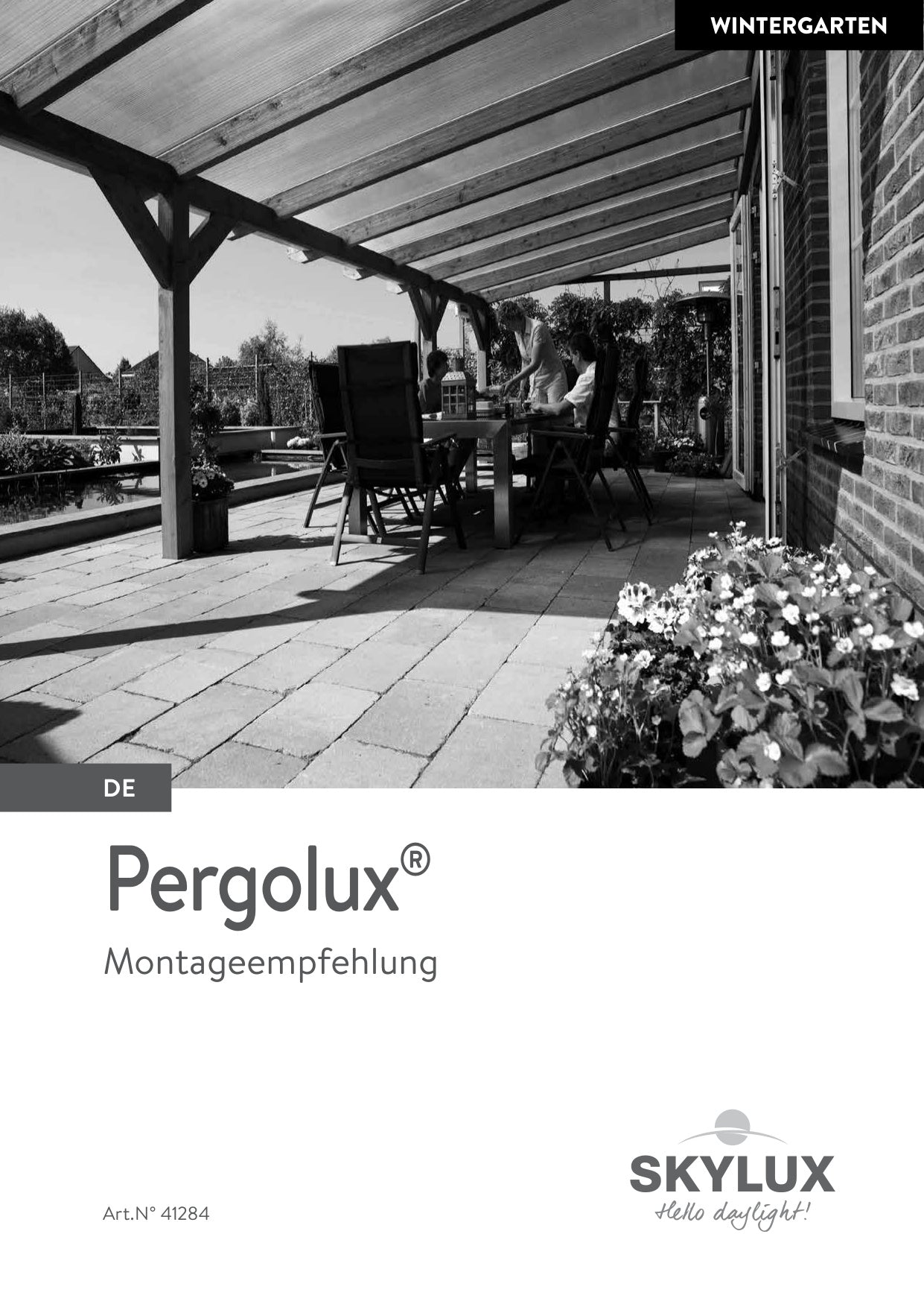 Montagehandleiding Pergolux