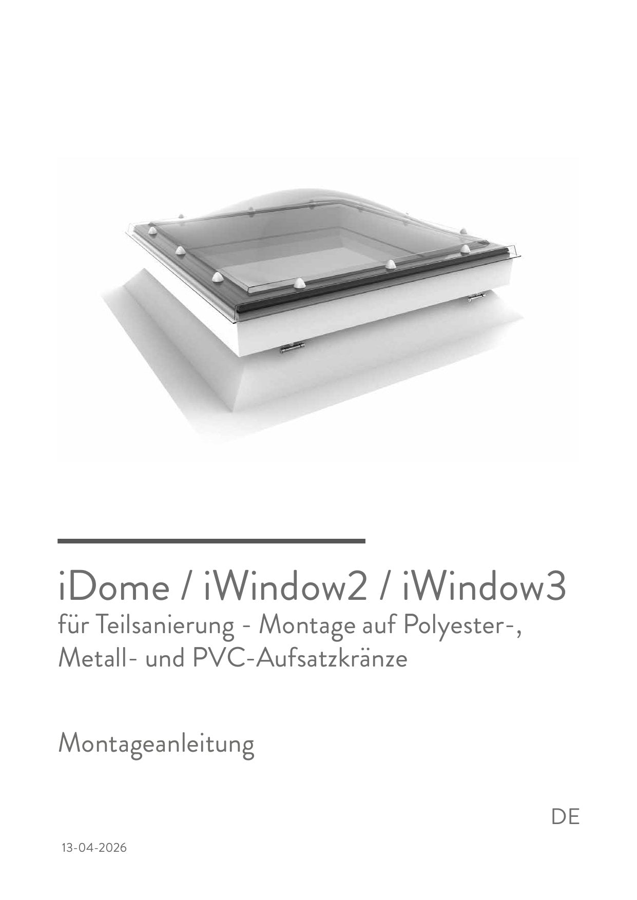 Notice de pose iWindow - Skylux