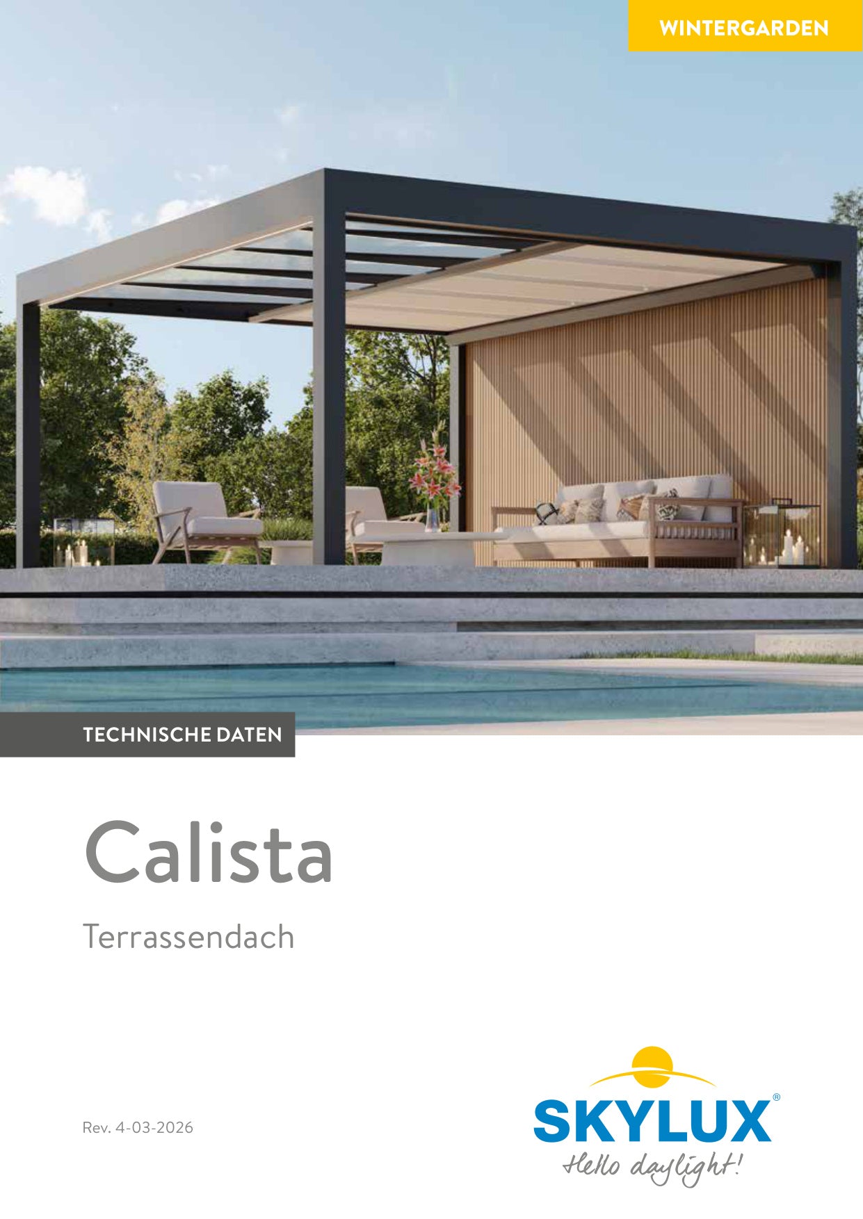 Technisch Dossier Calista - Skylux