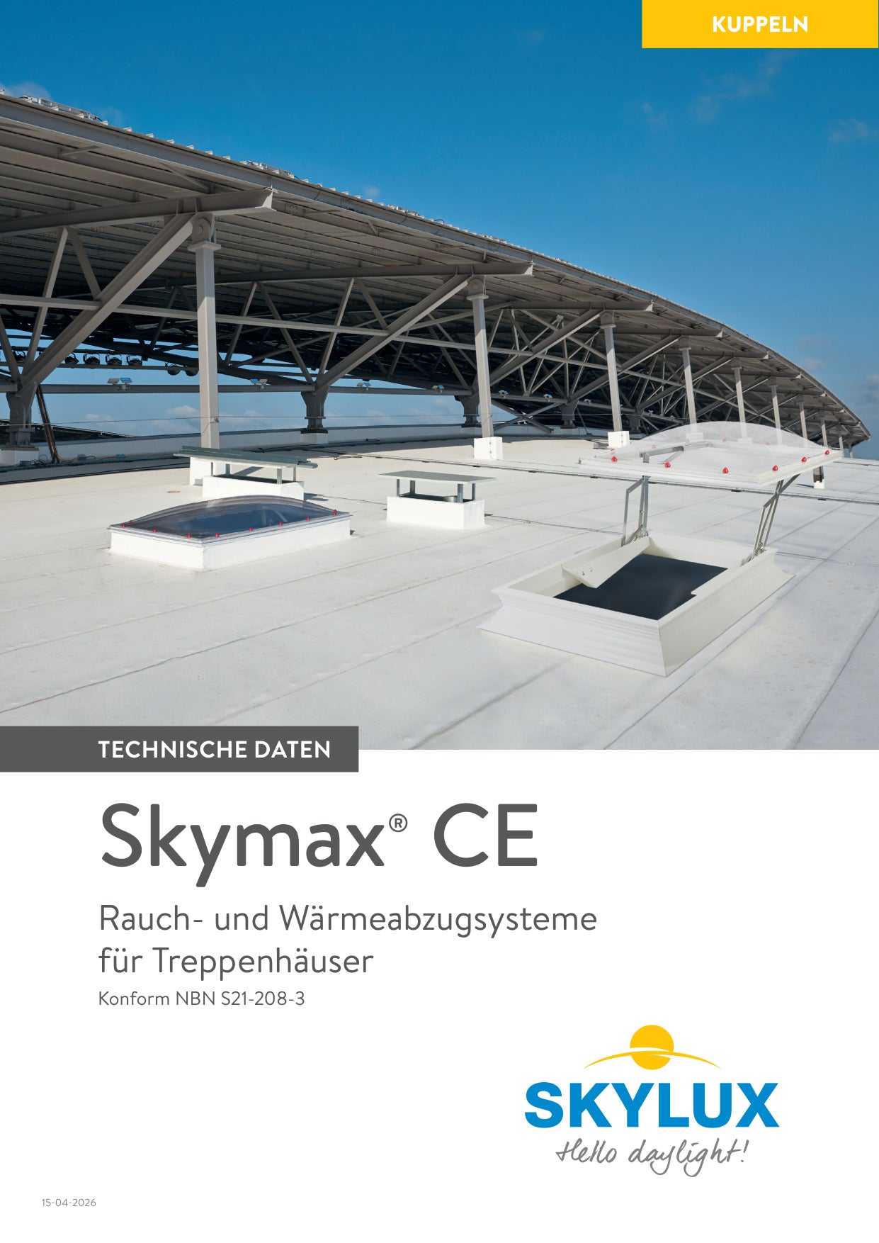 Dossier technique Évacuation de fumée et chaleur - Skylux