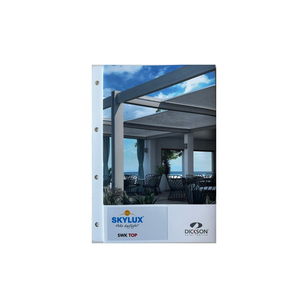 Demo stalenkaart doeken Pergola Toile - art.nr 124586