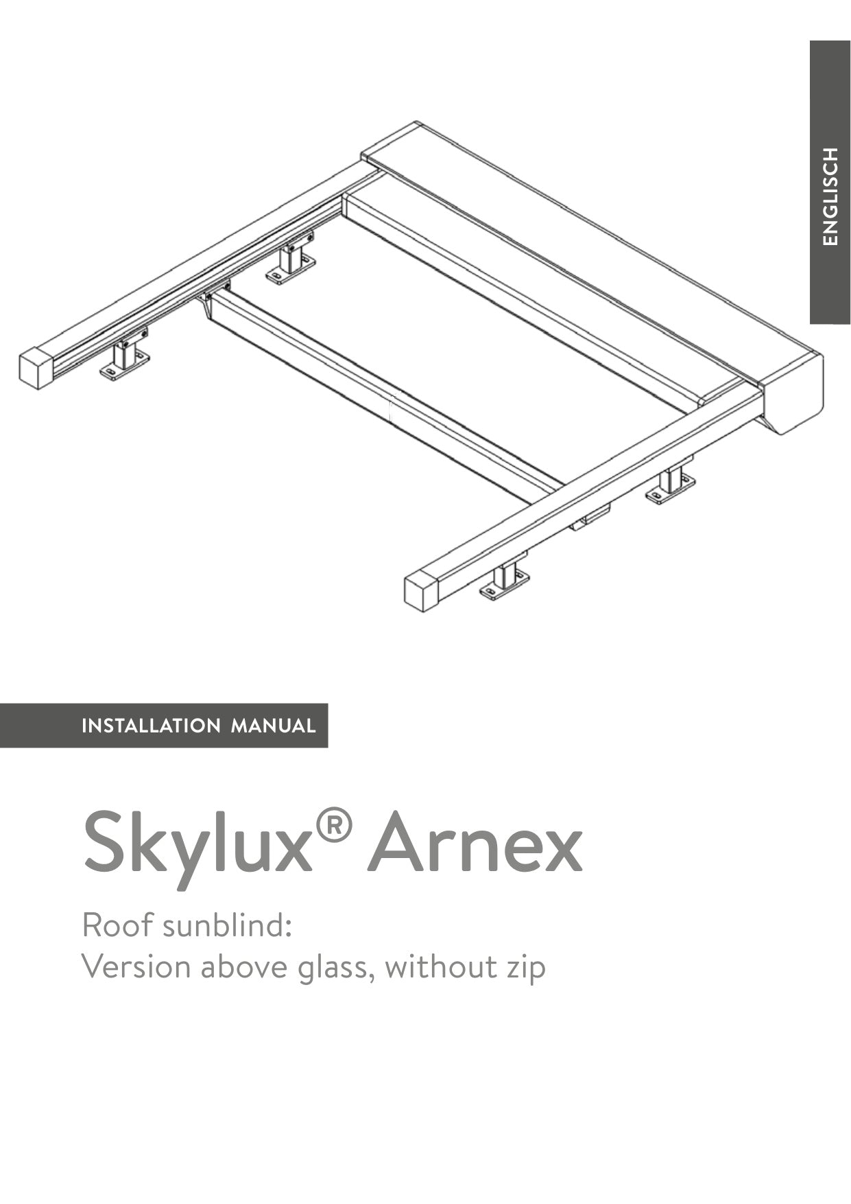Montagehandleiding Zonwering Veranda - Skylux