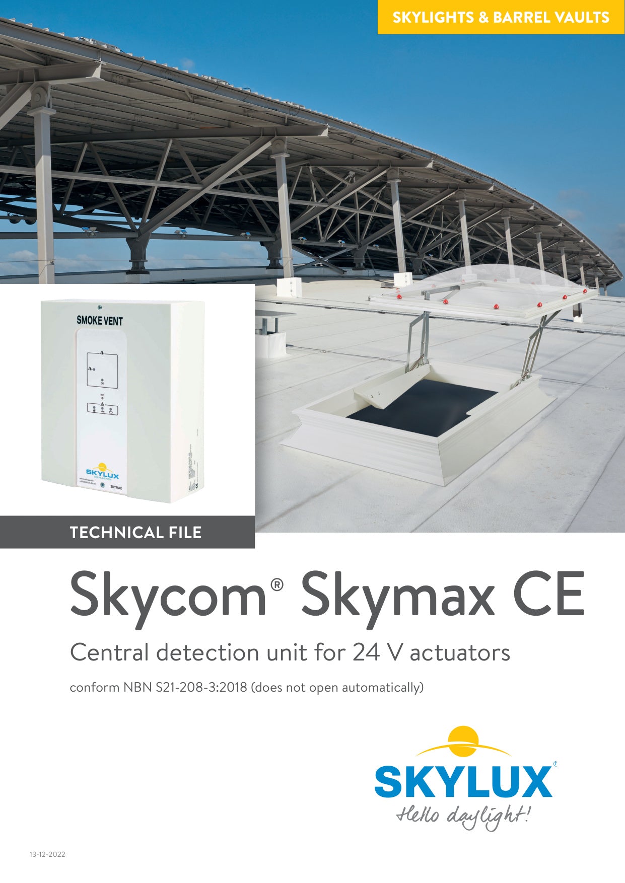 Dossier technique des unités de contrôle Skycom - Skylux