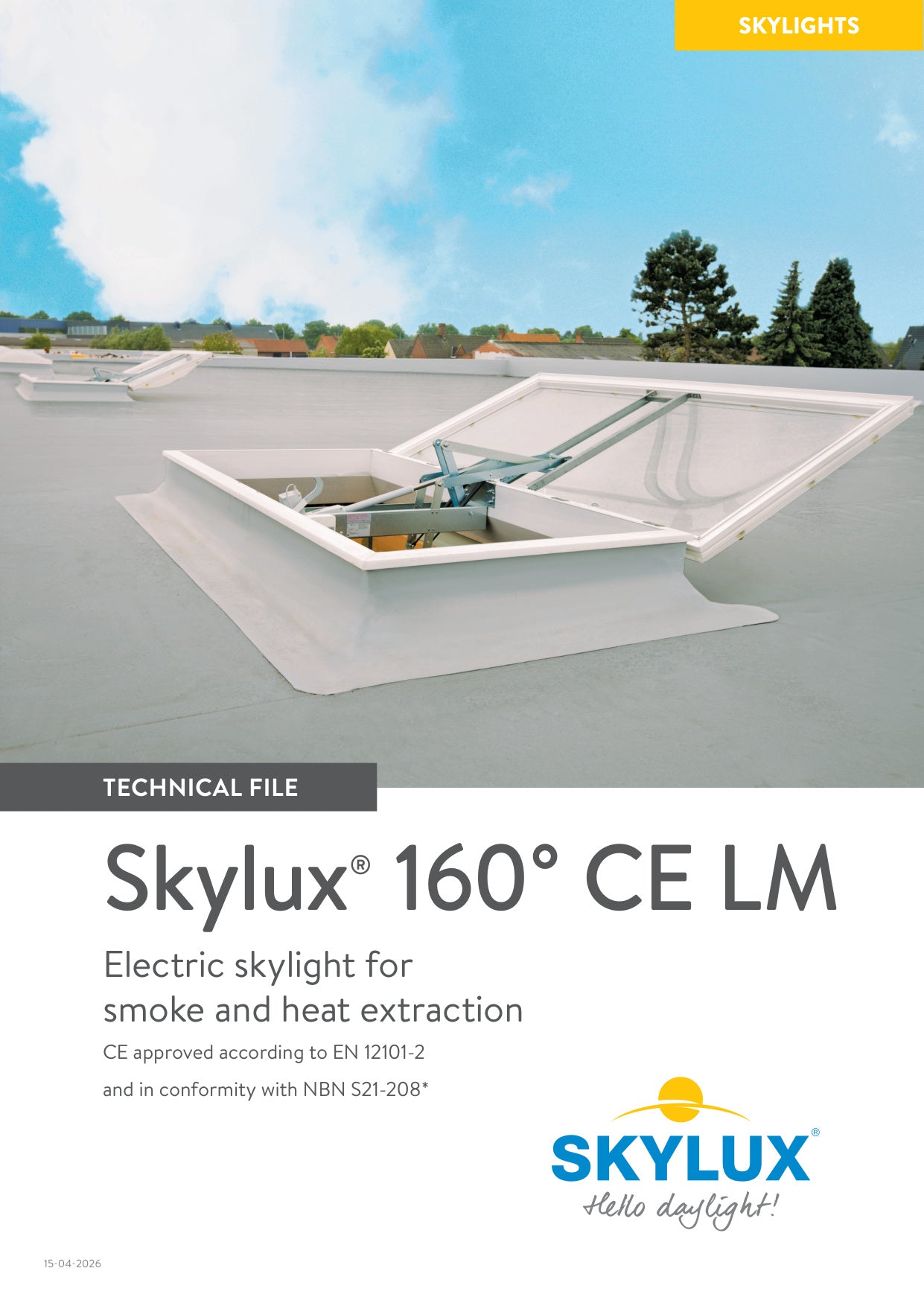 Dossier technique Évacuation de fumée et chaleur - Skylux
