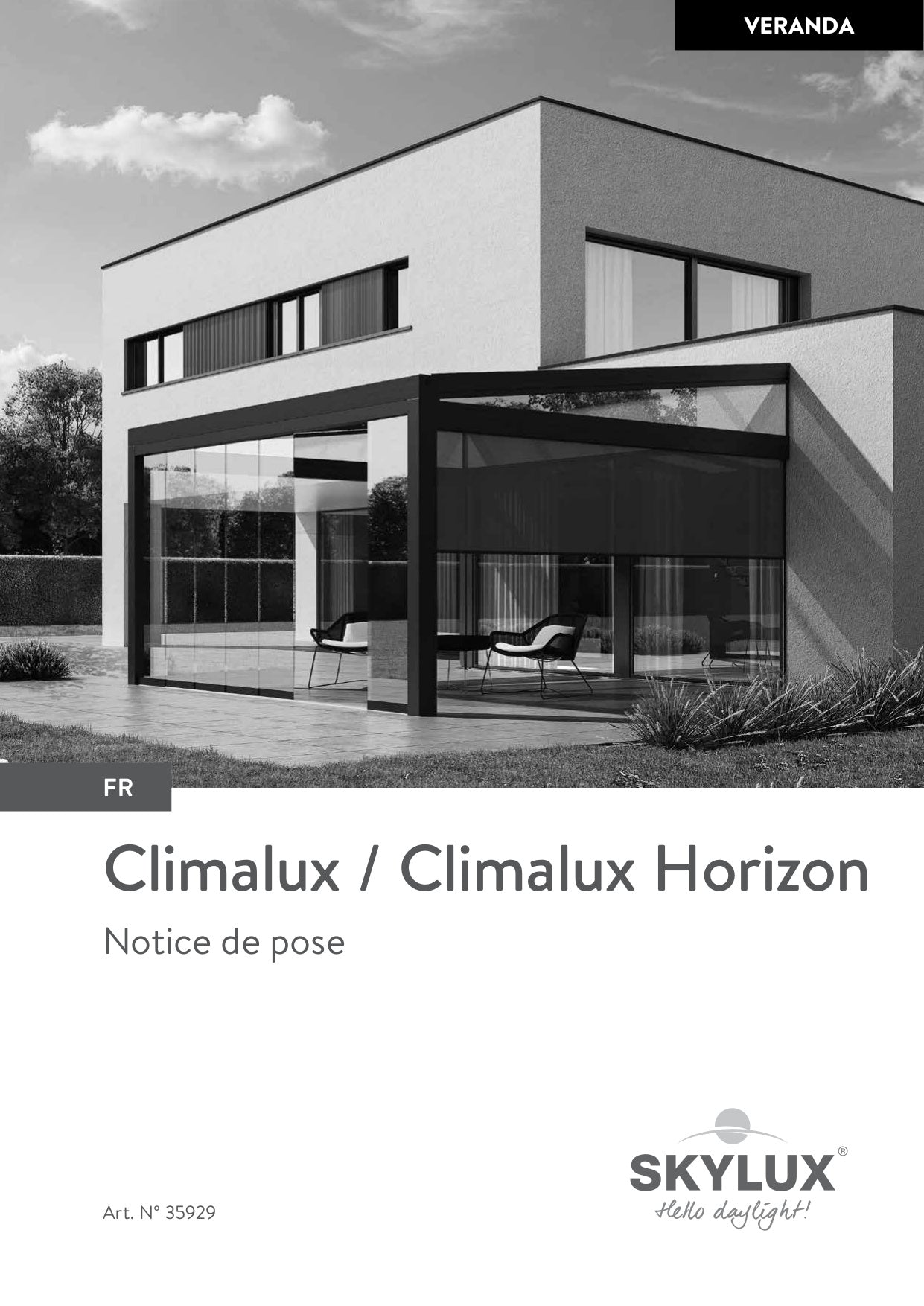 Montagehandleiding Climalux Horizon