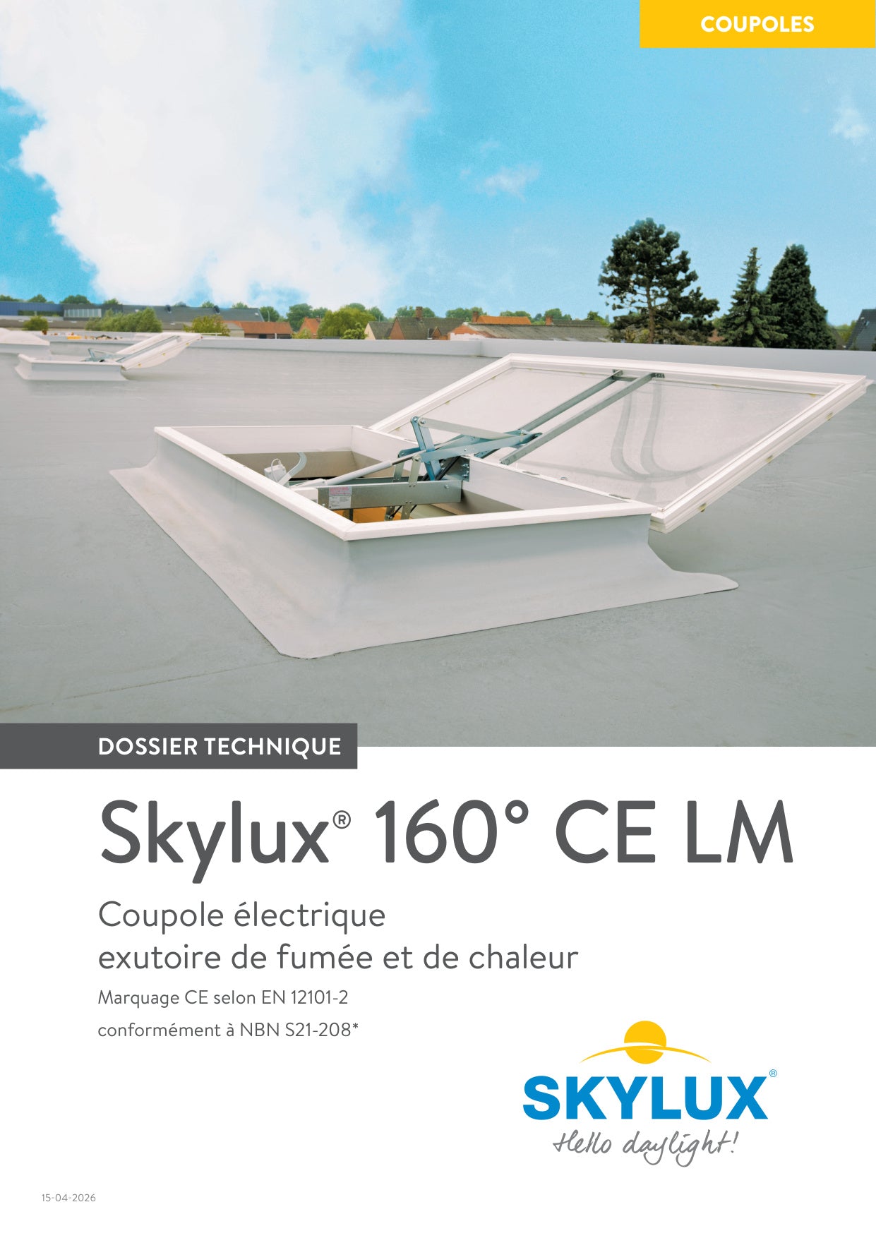 Dossier technique Évacuation de fumée et chaleur - Skylux