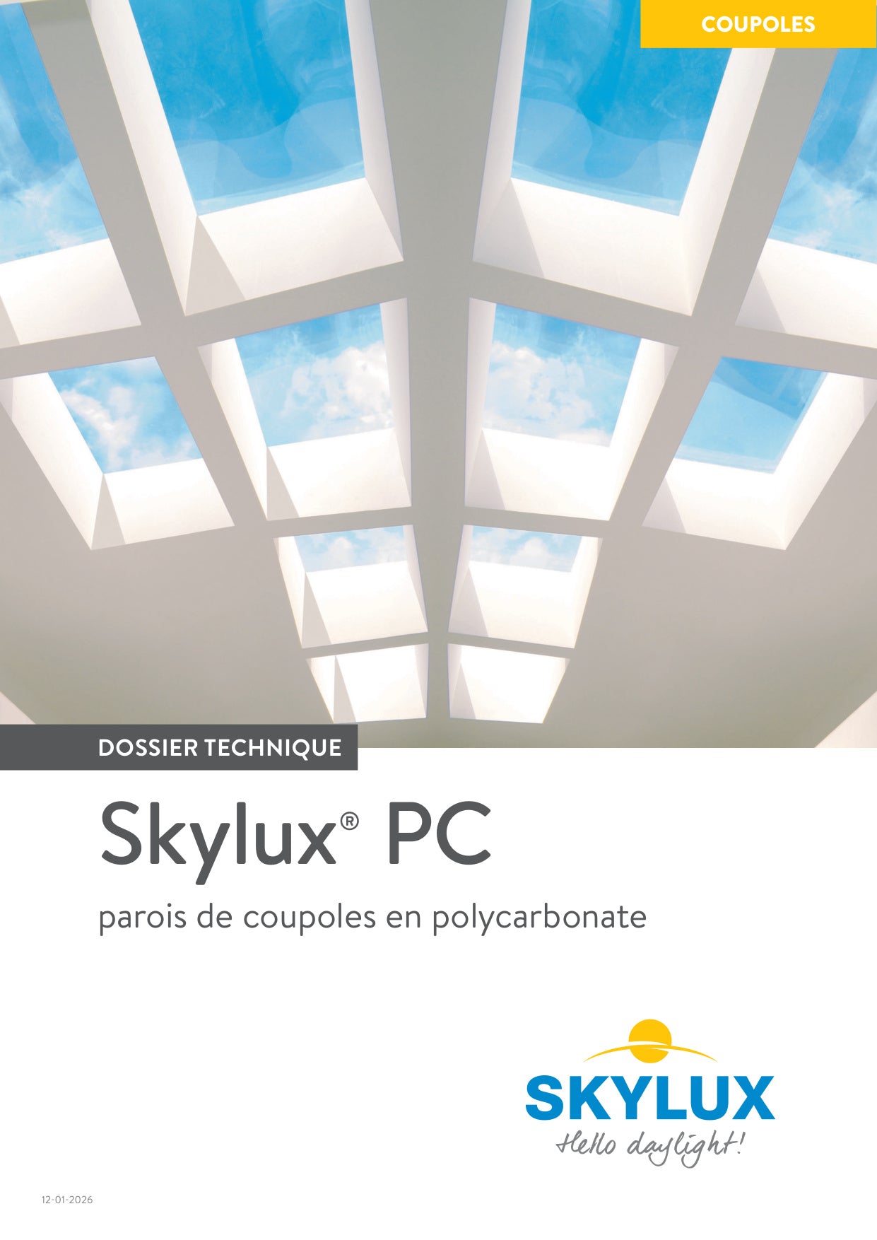 Dossier technique coupole - Skylux