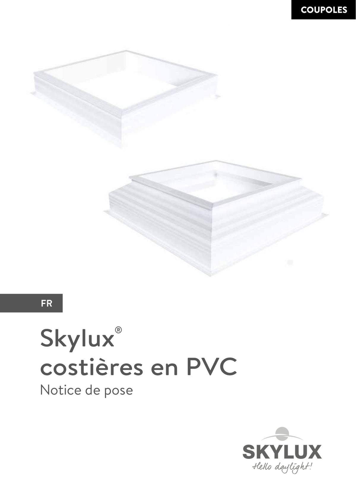 Notice de pose des costières