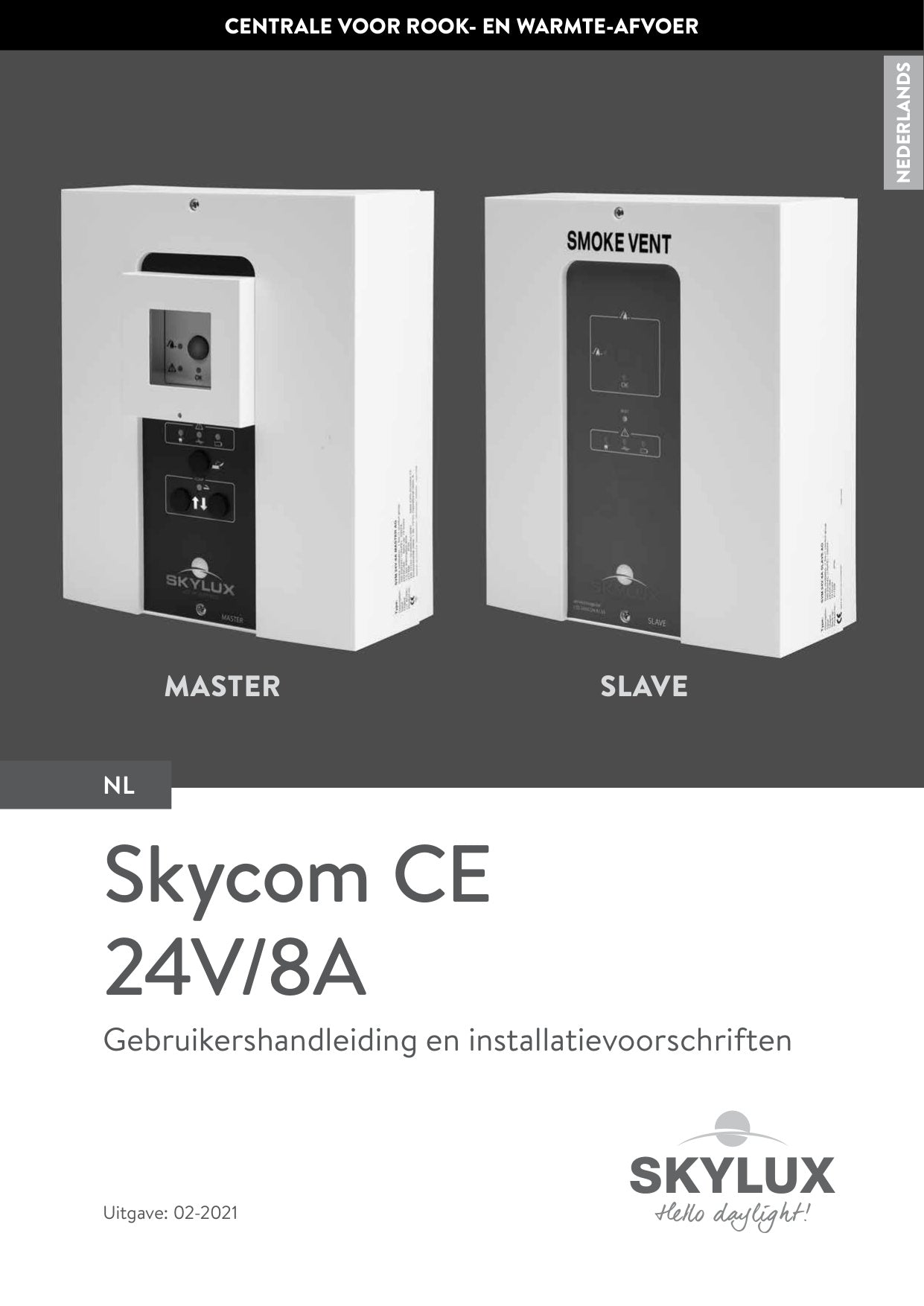 Montagehandleiding Skycom Controle Units - Skylux