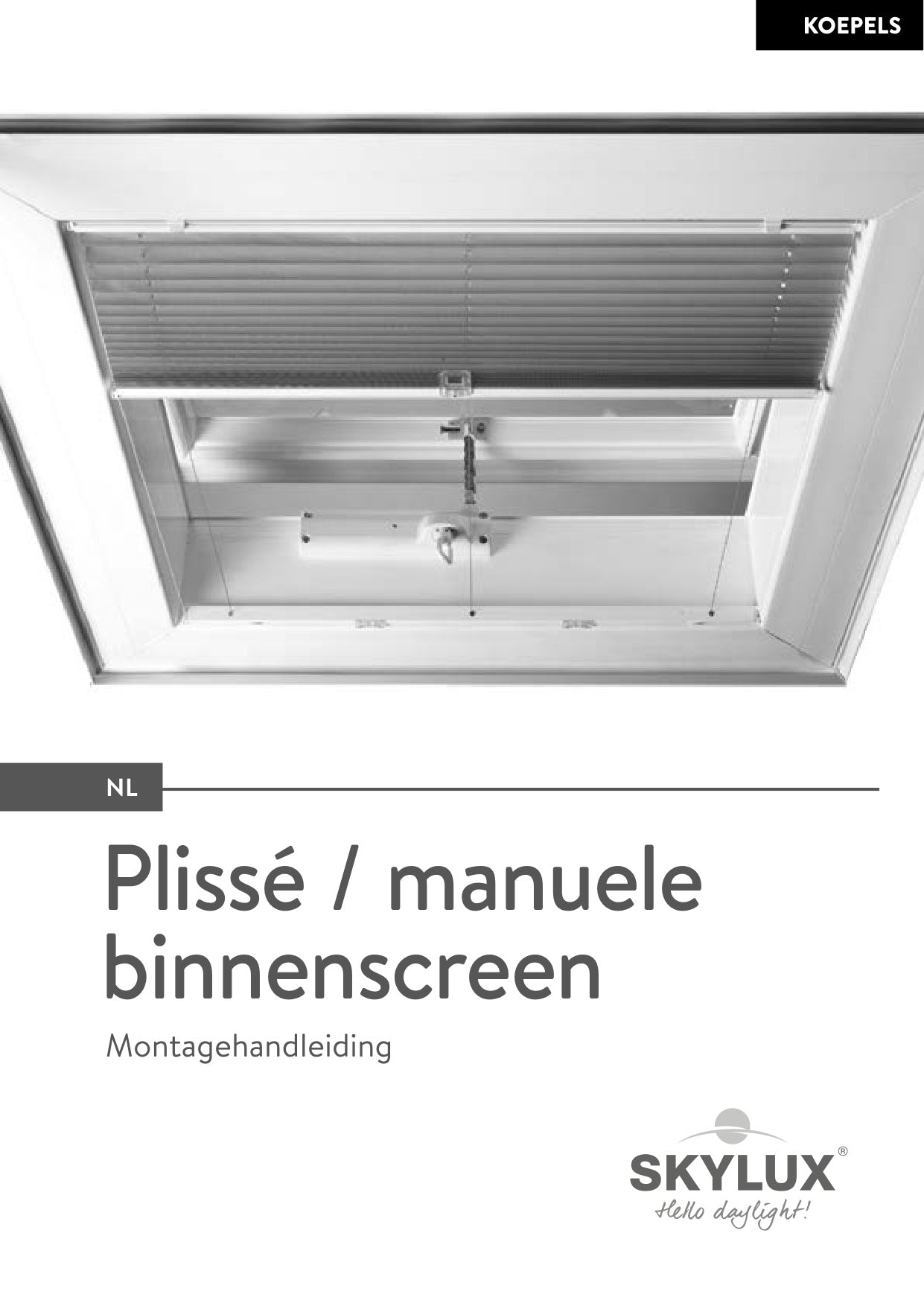 Montagehandleiding Toebehoren & Accessoires - Skylux