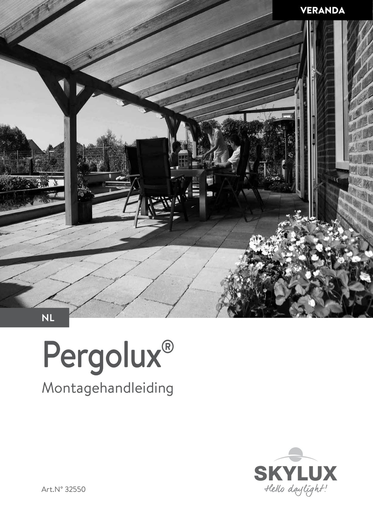 Montagehandleiding Pergolux