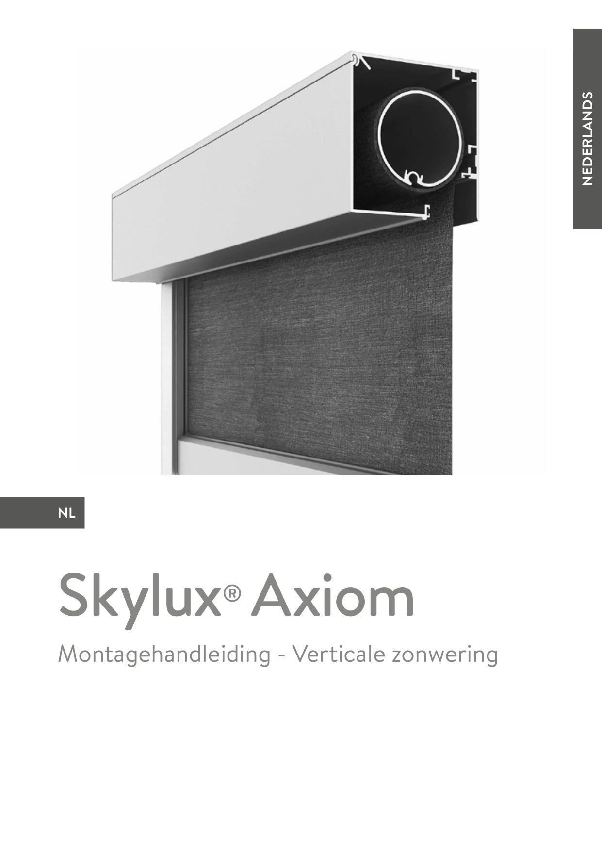 Montagehandleiding Zonwering Veranda - Skylux