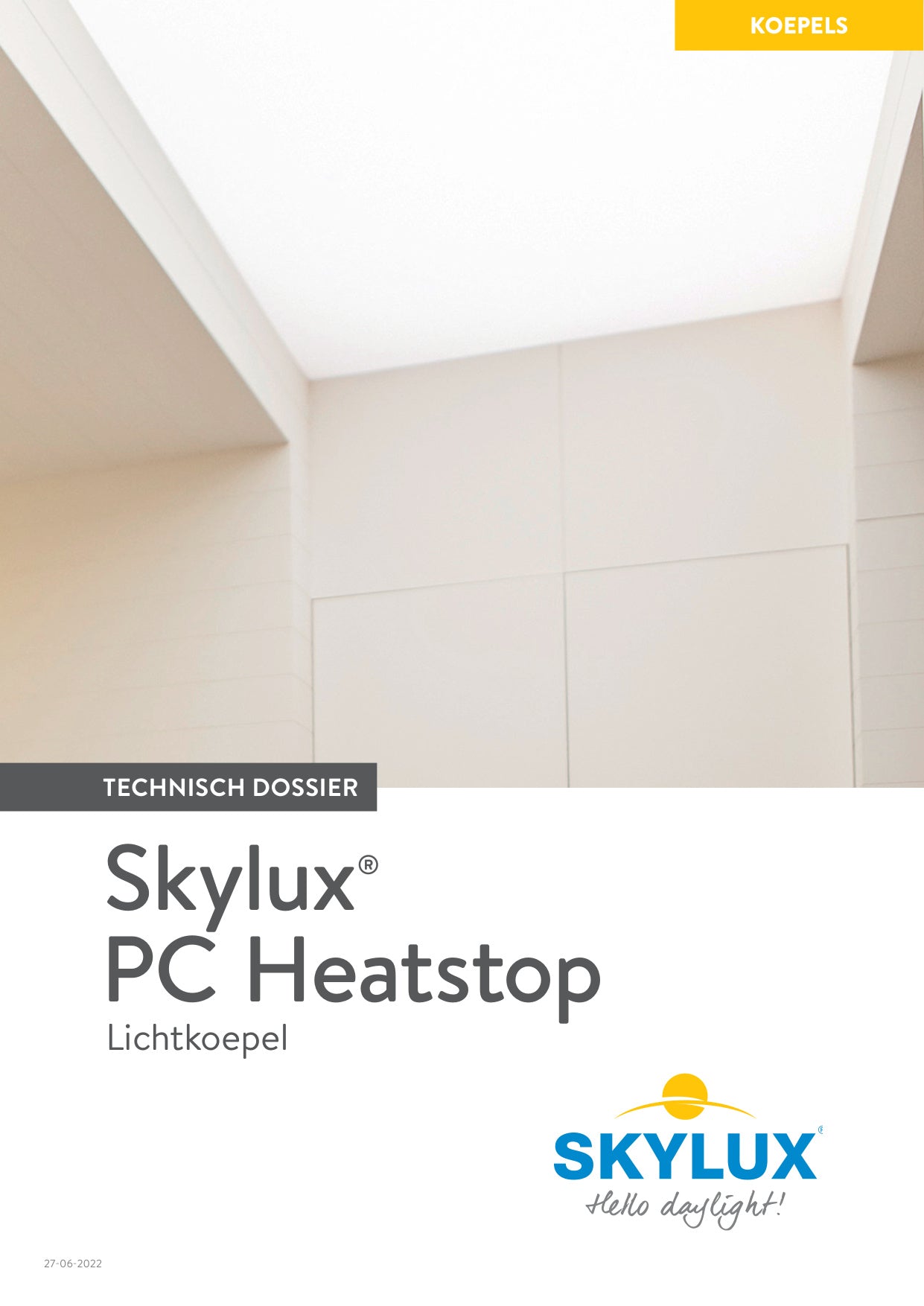 Dossier technique coupole - Skylux