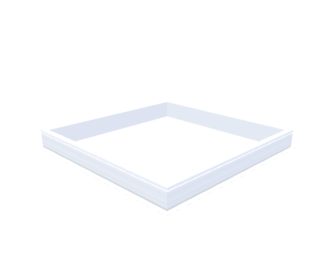 PVC-Opstand 170x170 cm - Skylux