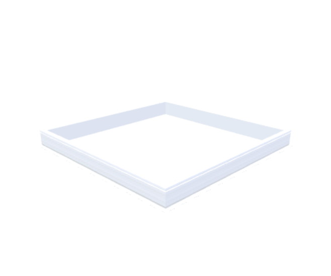 PVC-Opstand 200x200 cm - Skylux