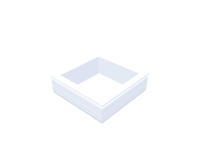 PVC-Opstand 50x50 cm - Skylux