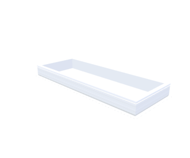 PVC-Opstand 70x200 cm - Skylux
