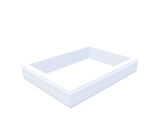 PVC-Opstand 75x105 cm - Skylux