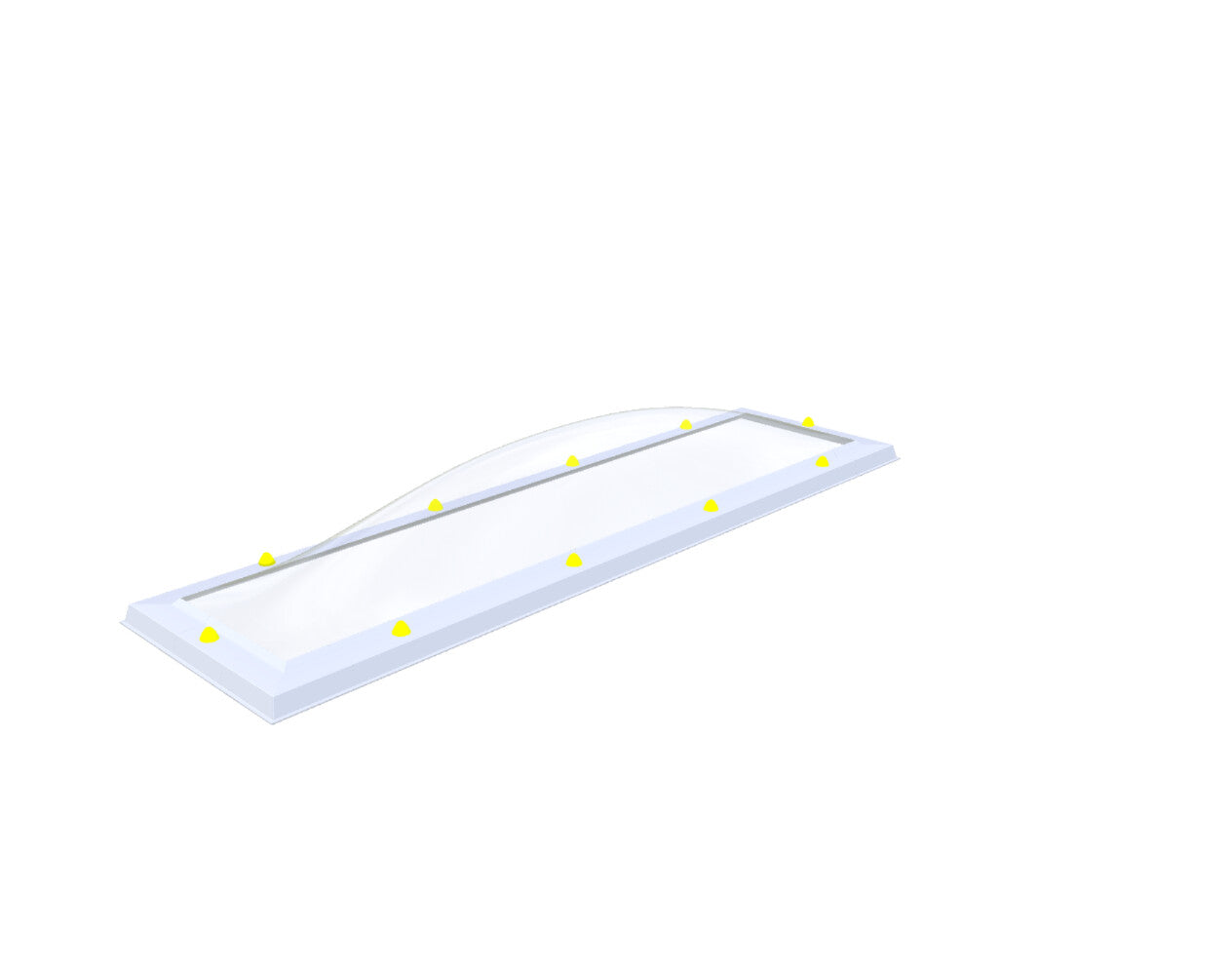 Skylux lichtkoepel 40x190 cm
