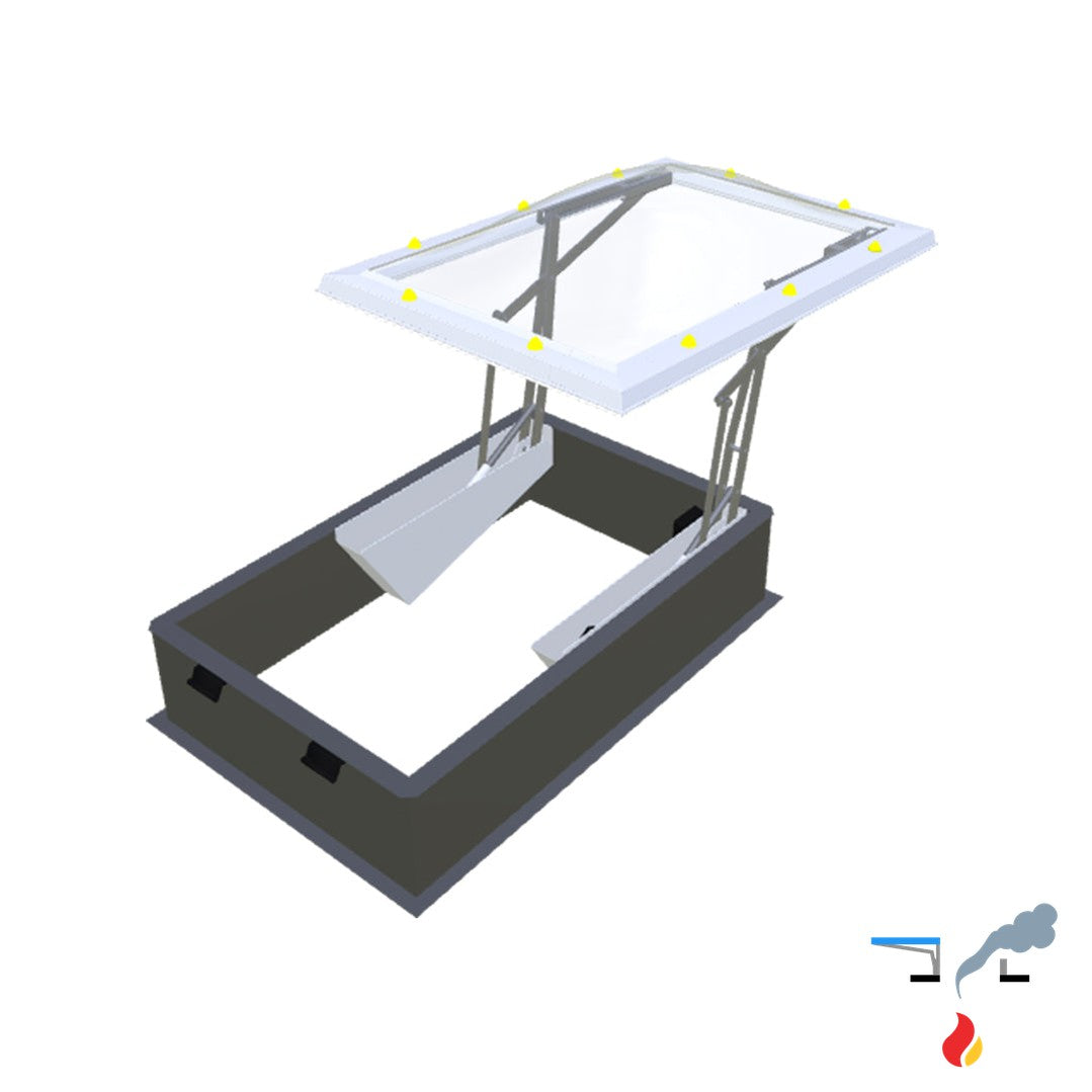 Skymax CE met metaalopstand 30 cm 0900 x 1200 mm