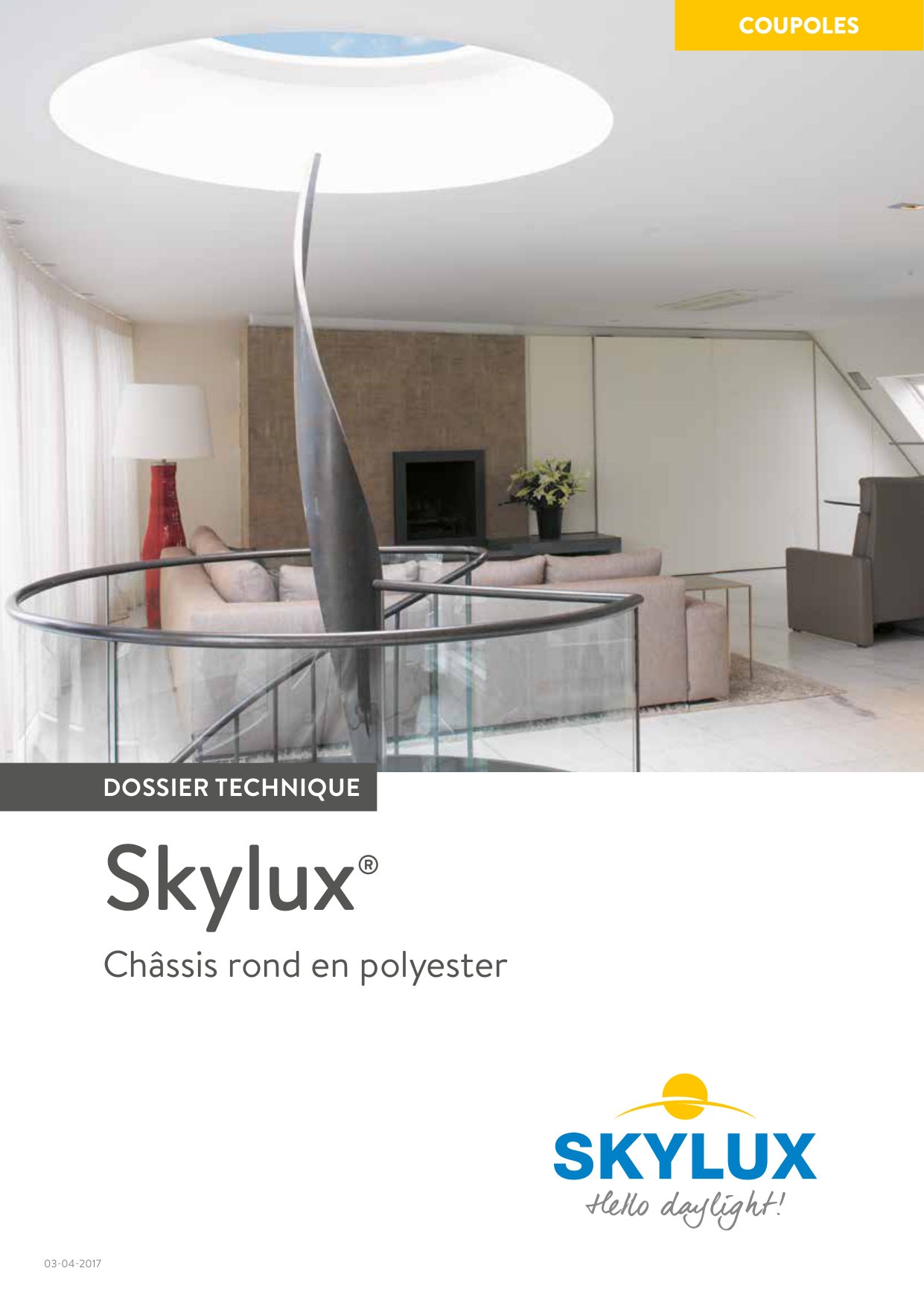 Technical file - Round polyester frame