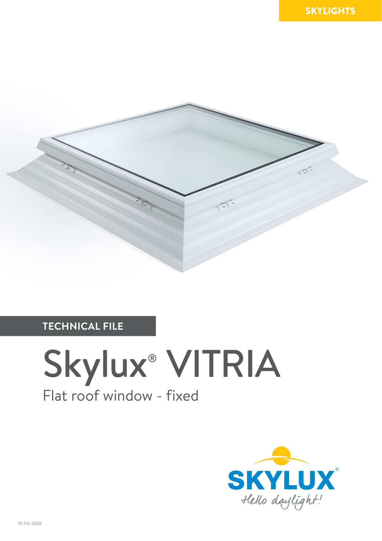 Technisch Dossier Vitria - Skylux