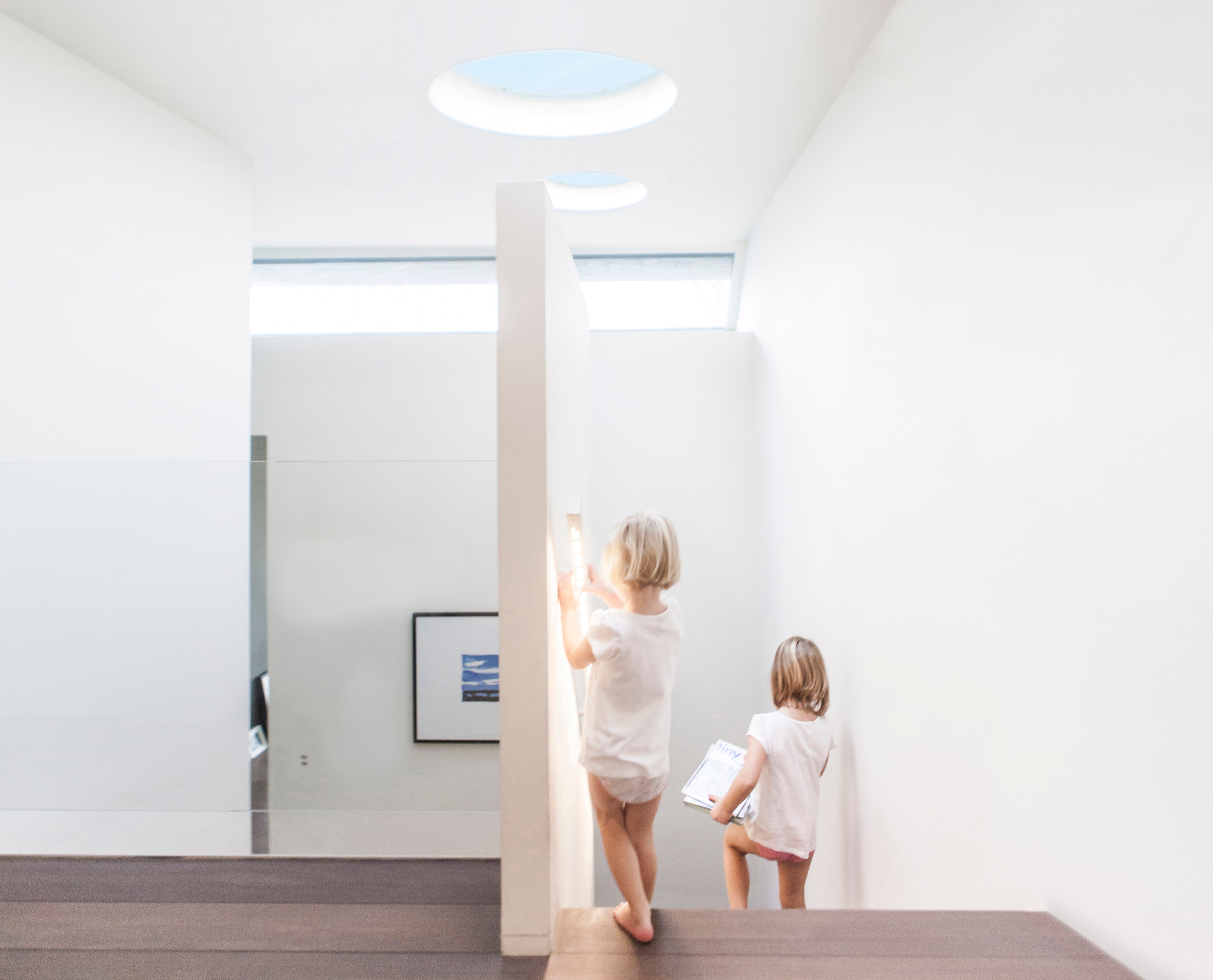 Skylux kunststof lichtkoepel op plat dak - natuurlijk daglicht in moderne woning