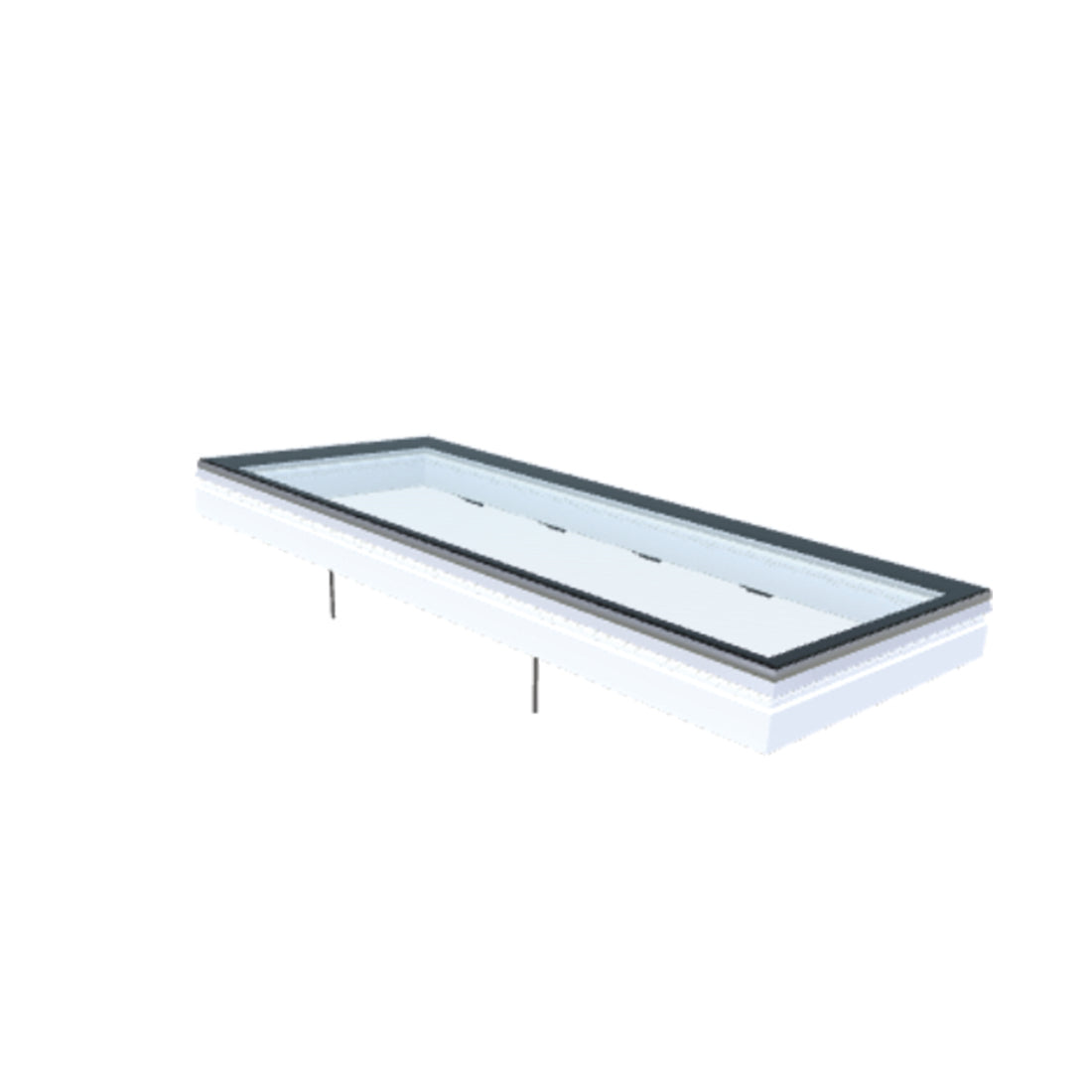 iWindow Flex 2.0 opengaand platdakraam voor renovatie 100x250 cm - Skylux