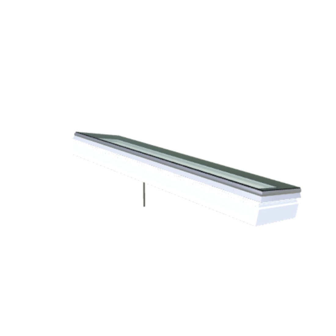 iWindow Flex 2.0 opengaand platdakraam voor renovatie 40x190 cm - Skylux