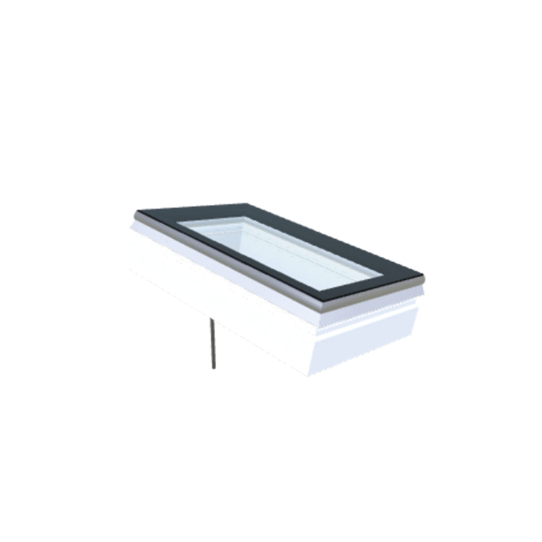 iWindow Flex 2.0 opengaand platdakraam voor renovatie 40x70 cm - Skylux