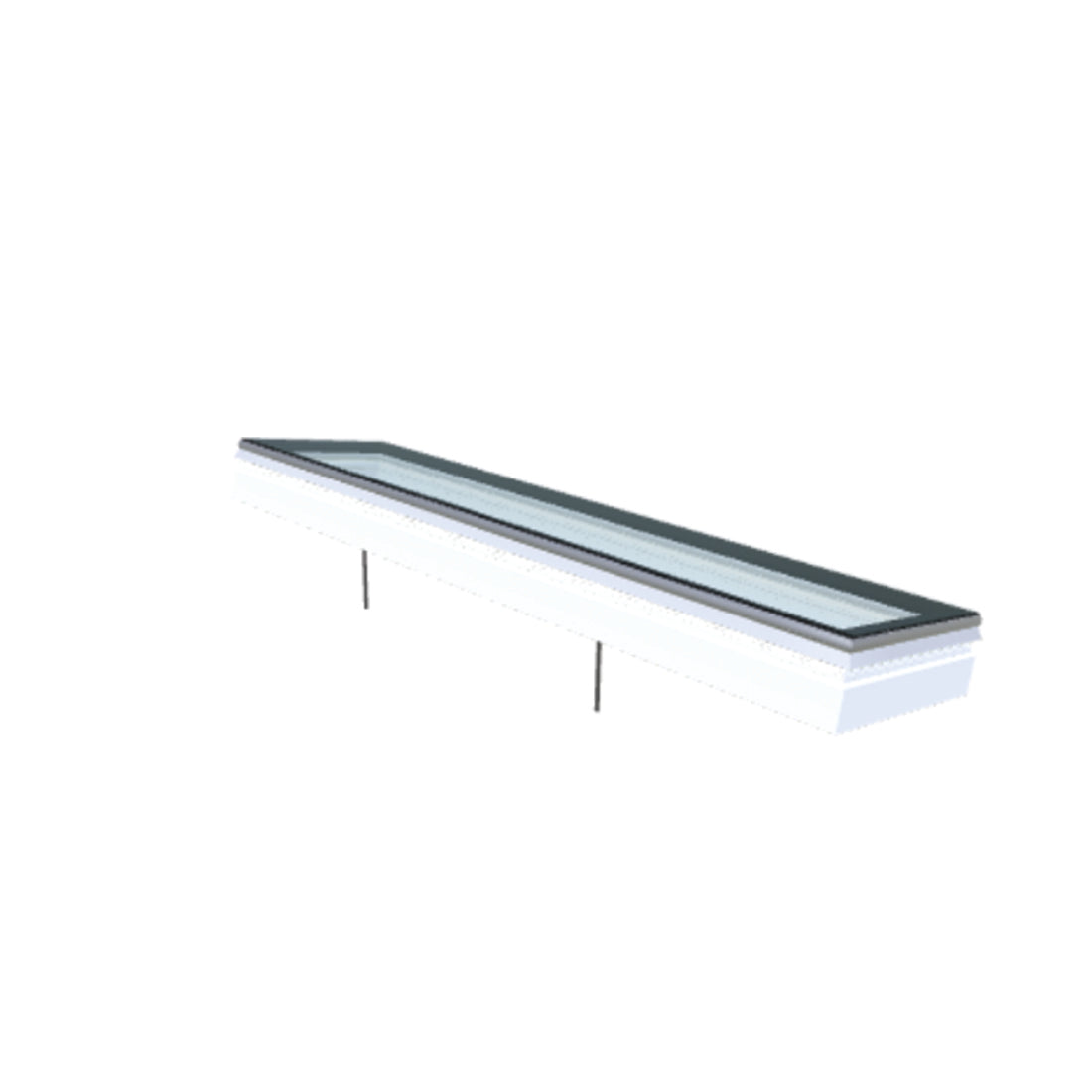 iWindow Flex 2.0 opengaand platdakraam voor renovatie 50x230 cm - Skylux