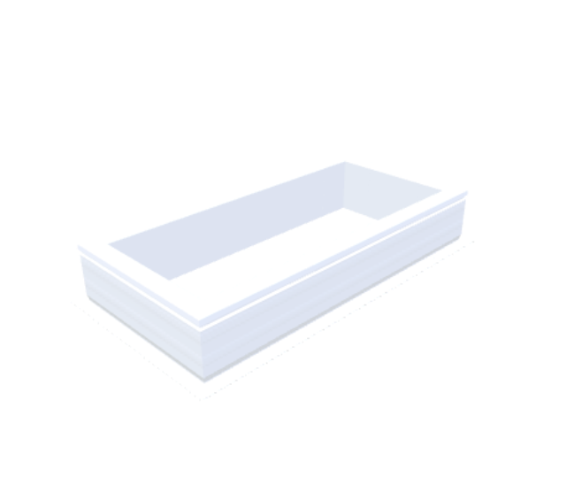 pvc-opstand 20/00 EP 0450 x 1050 mm - Skylux