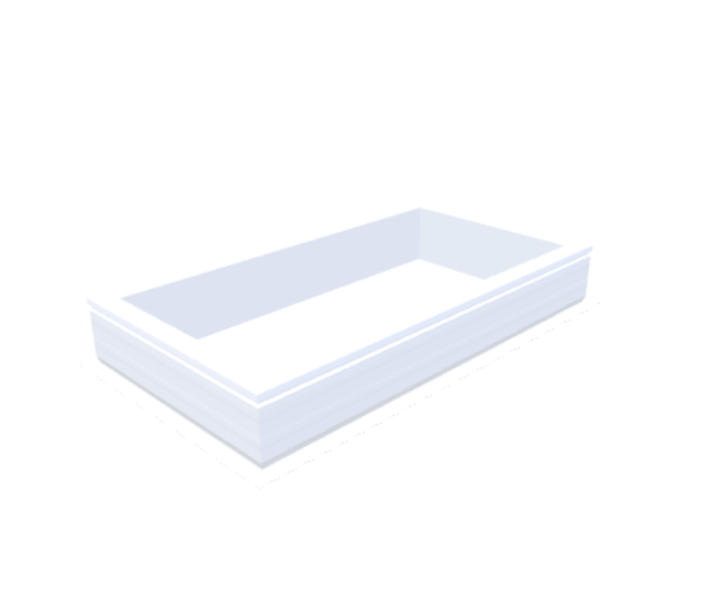 pvc-opstand 20/00 EP 0600 x 1200 mm - Skylux
