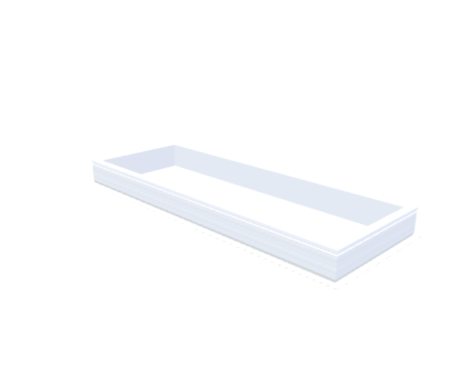 pvc-opstand 20/00 EP 0750 x 2250 mm - Skylux