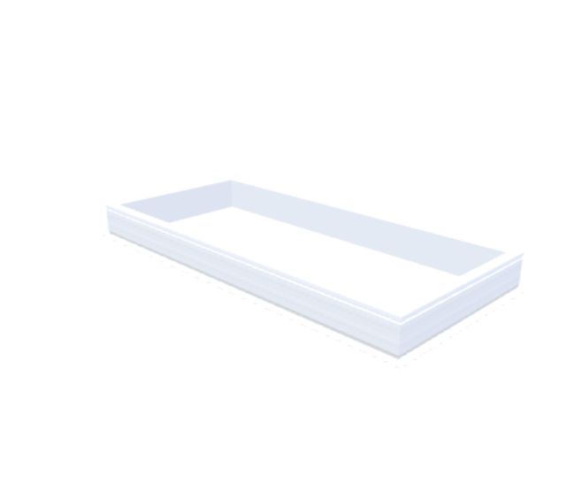 pvc-opstand 20/00 EP 0900 x 2100 mm - Skylux