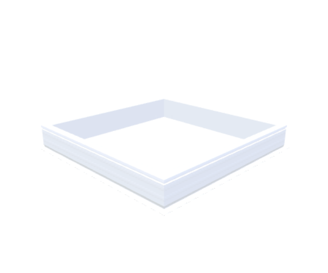 pvc-opstand 20/00 EP 1300 x 1300 mm - Skylux