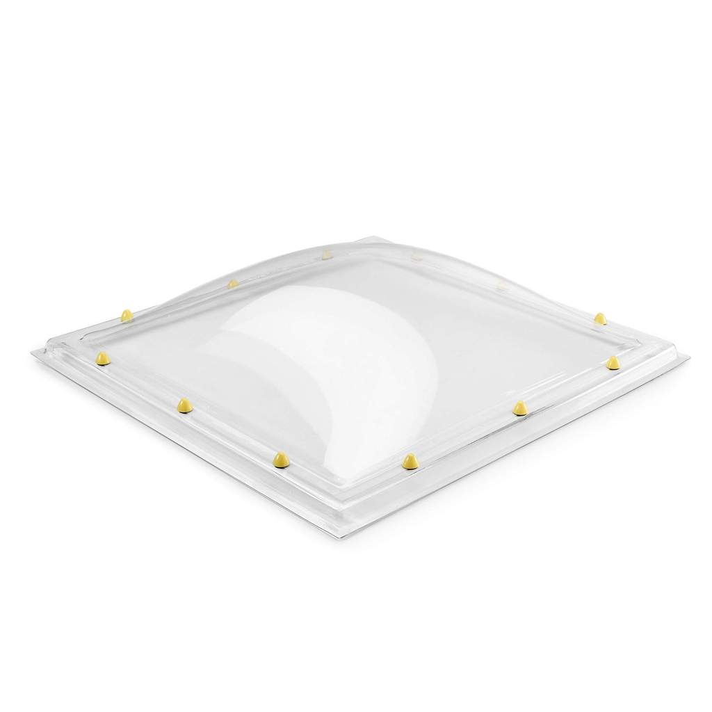 Skylux acrylic skylight 3-wall - clear 0550 x 0550 mm