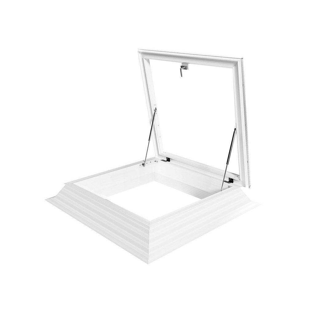 manueller Dachzugang 16/20 EP - Einzelsystem 0750 x 1050 mm Achtung! Dachöffnung = 950 x 1250 mm