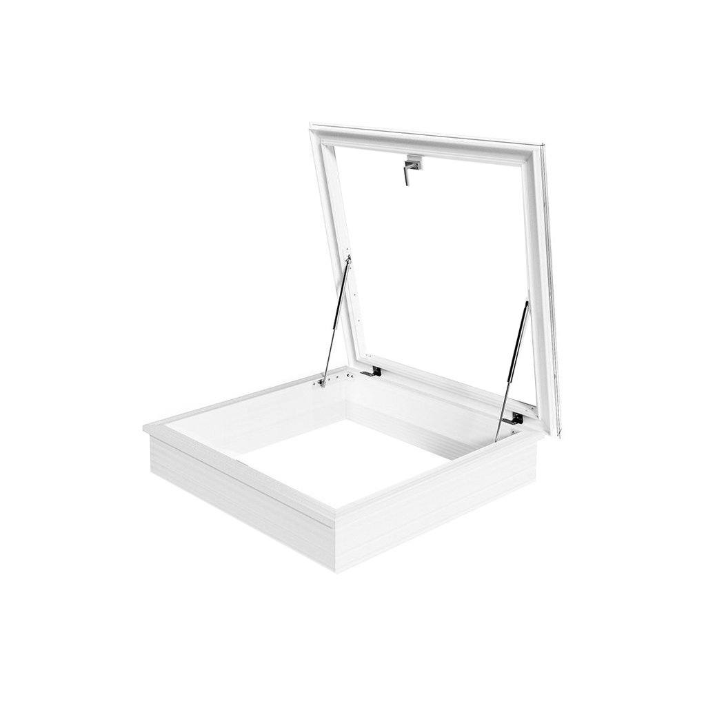 manuelle Dachzugang 20/00 - Einzelsystem 0700 x 1300 mm - Dachöffnung = Tagesmaß
