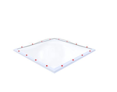 Skylux lichtkoepel 180x180 cm - Skylux