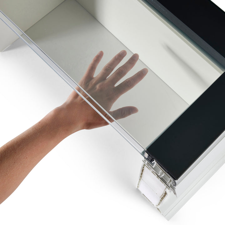 Skylux iWindow2 Flex 2.0 opengaande uitvoering met zonwerend glas 0400 x 1300 mm