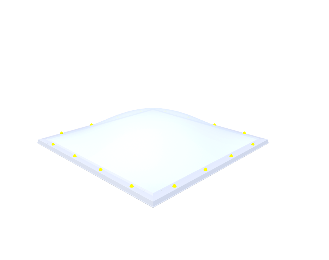 Skylux lichtkoepel 180x180 cm - Skylux