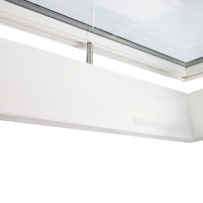 iWindow Platdakraam Opengaand op zonne-energie - Complete Set 130x130 cm - Skylux