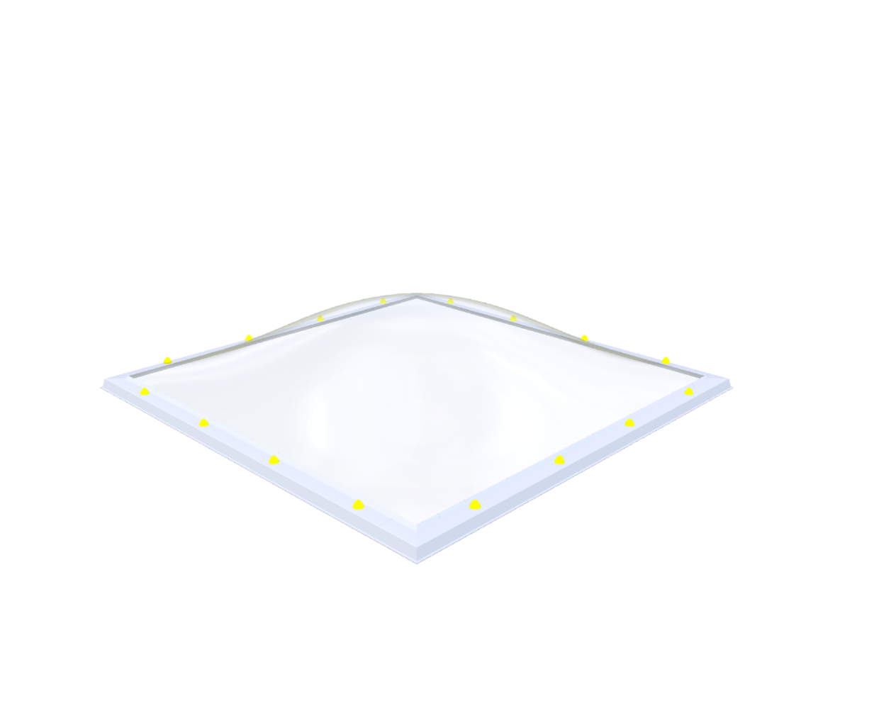 Skylux lichtkoepel 180x180 cm - Skylux