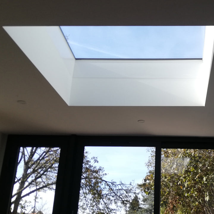 Skylux platdakraam iWindow2 vaste uitvoering met zonwerend glas 0600 x 2000 mm