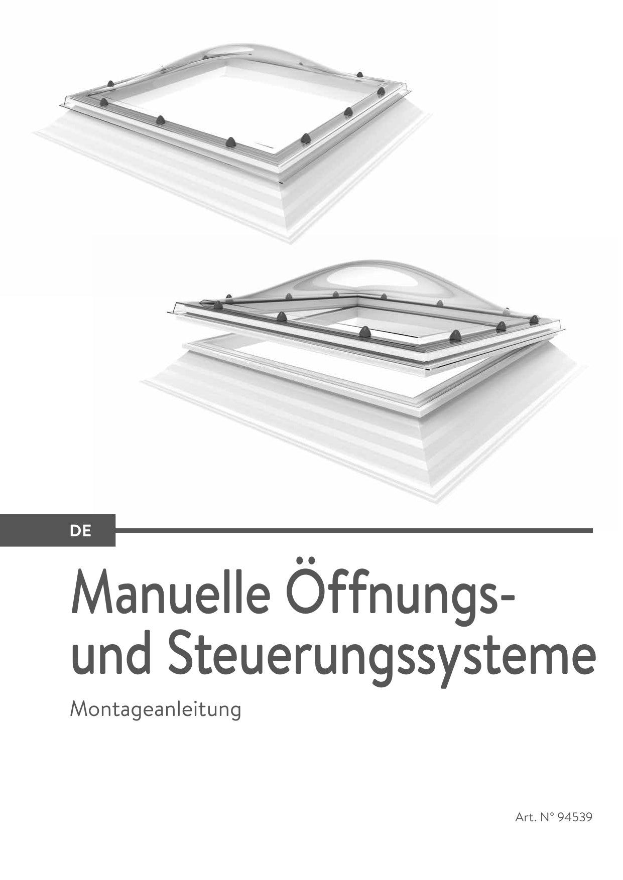 Montagehandleiding Spindels & Motoren - Skylux