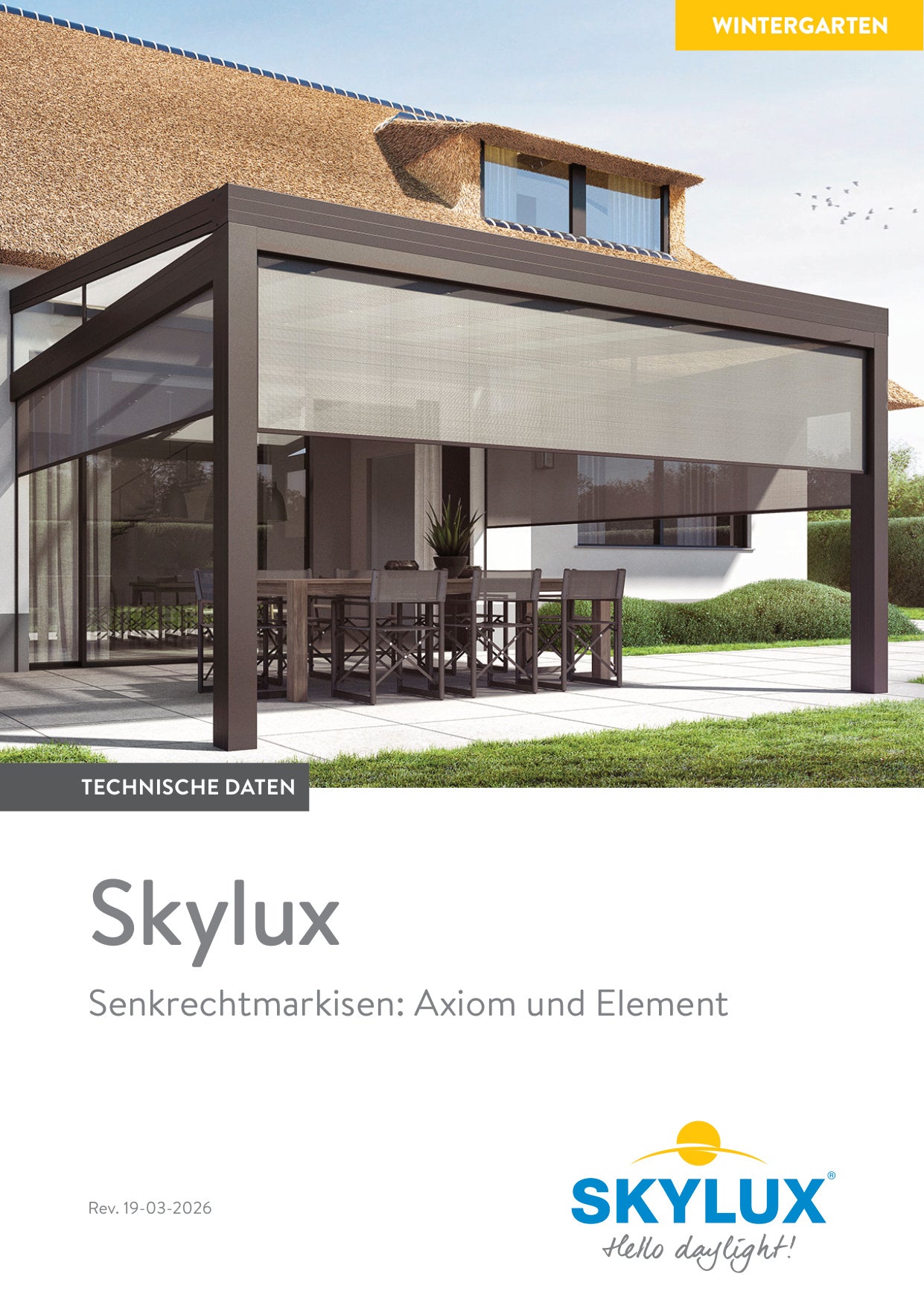 Dossier technique Pare-soleil Pergola - Skylux